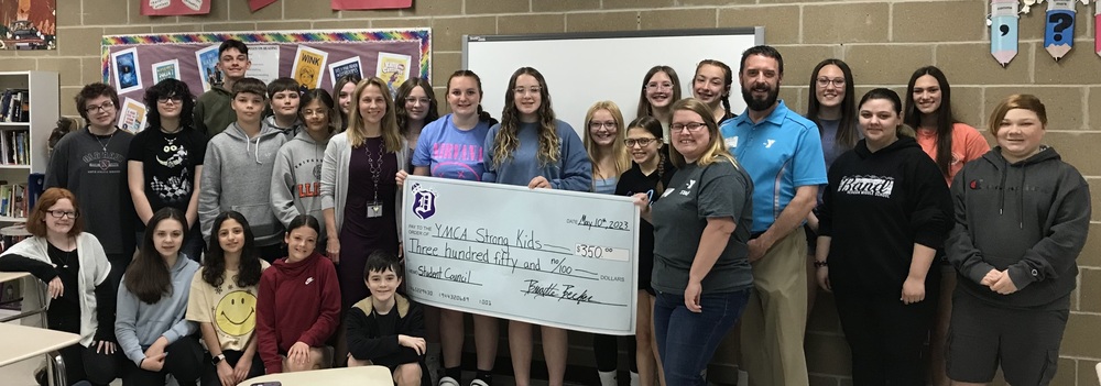 RMS Student Council Supports YMCA Strong Kids Campaign | Reagan Middle ...