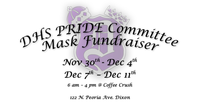 Grab a  Mask/Coffee @ Coffee Crush!