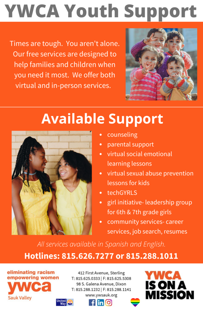 YWCA Youth Support