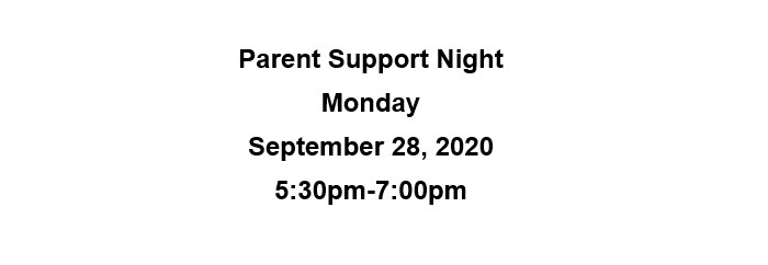 Washington Parent Night graphic