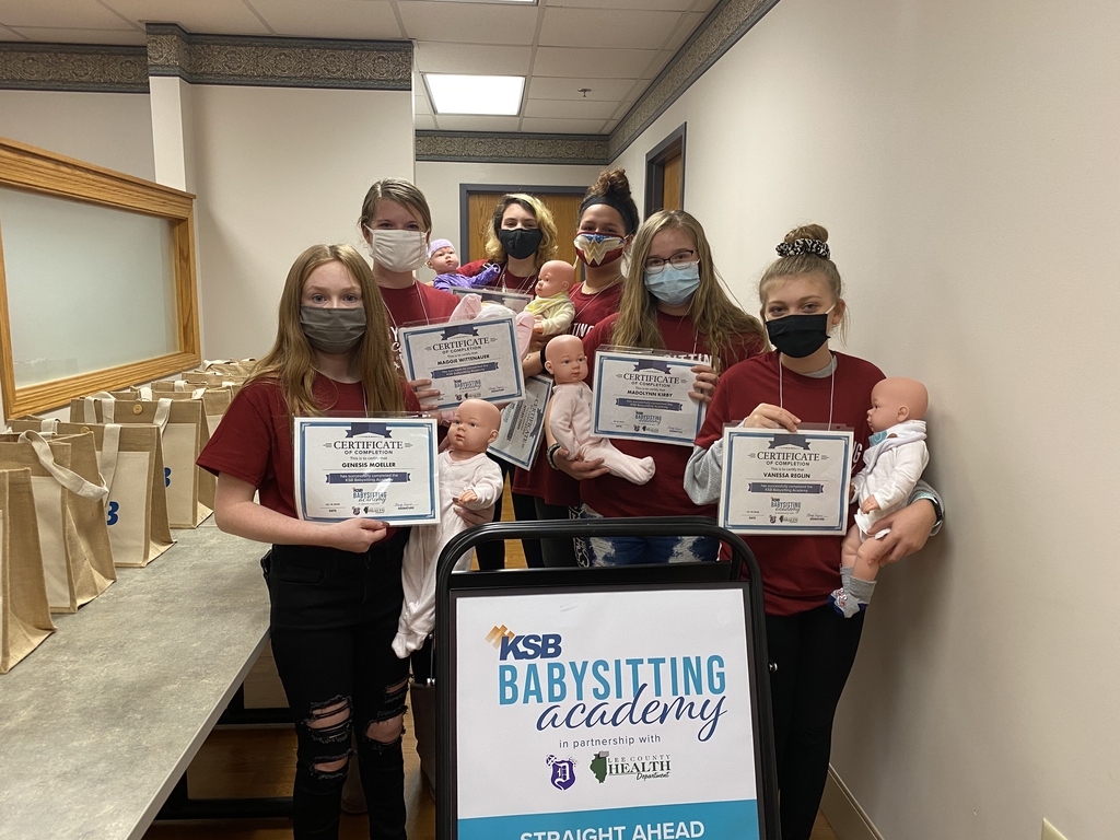 Babysitting Academy graduates