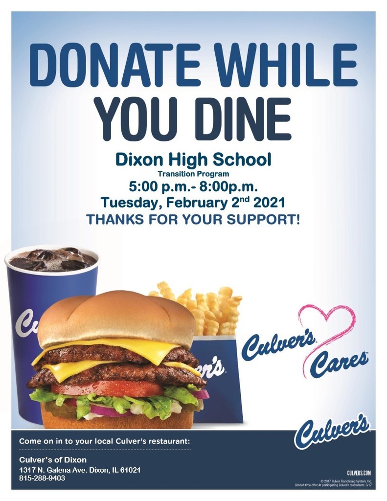 Transitions Culver's Flyer