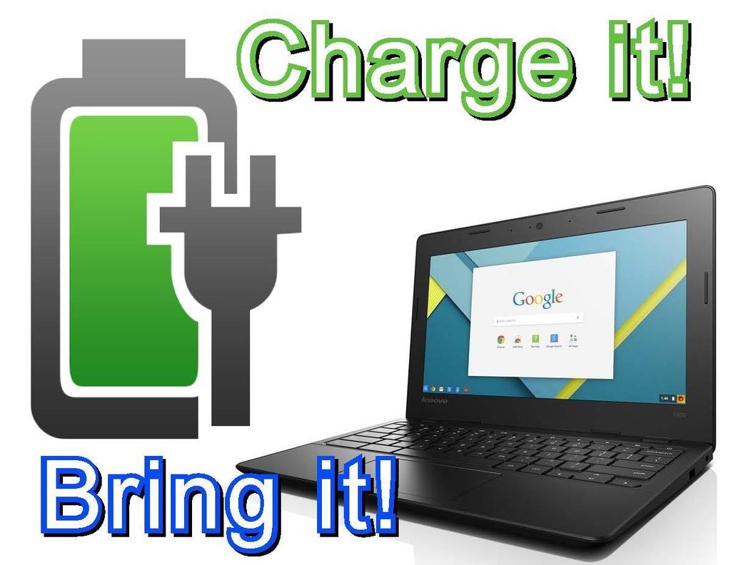 Charge it, Bring it graphic