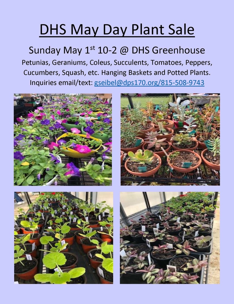 Spring Plant sale