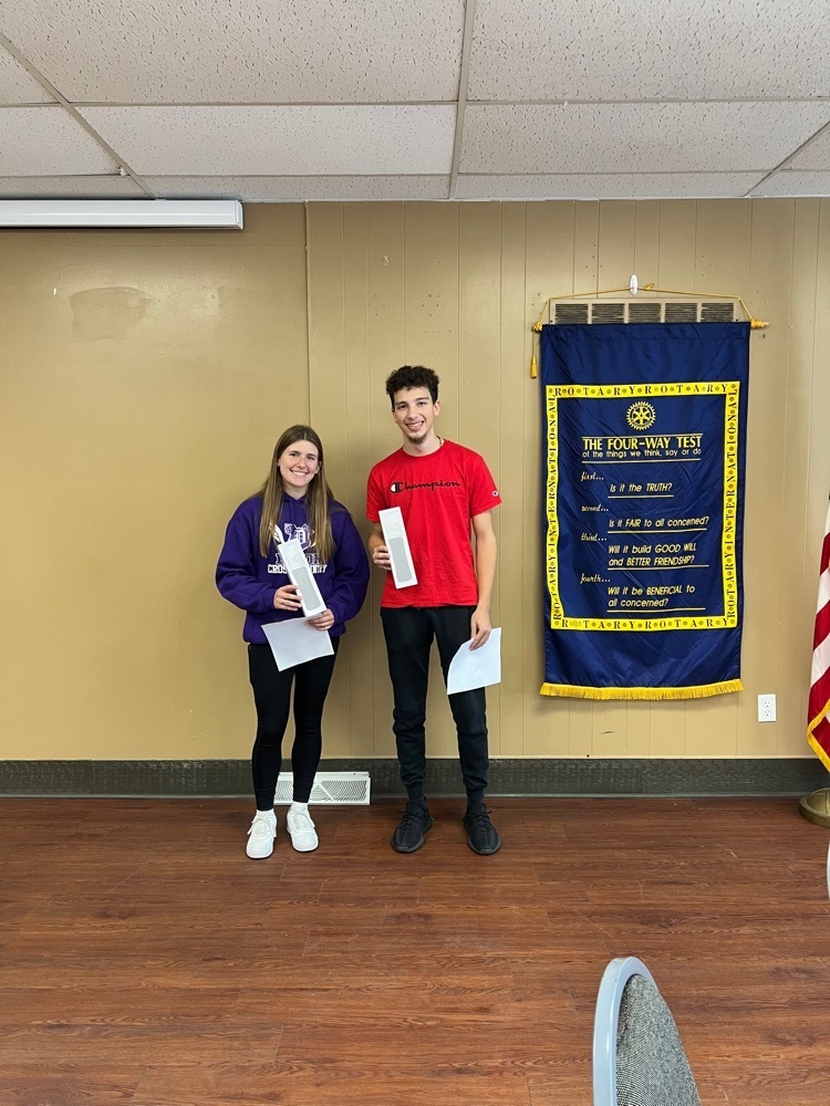 DHS Students at Dixon Rotary