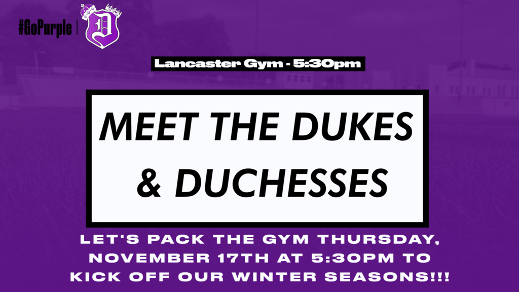 Meet the Dukes/Duchesses