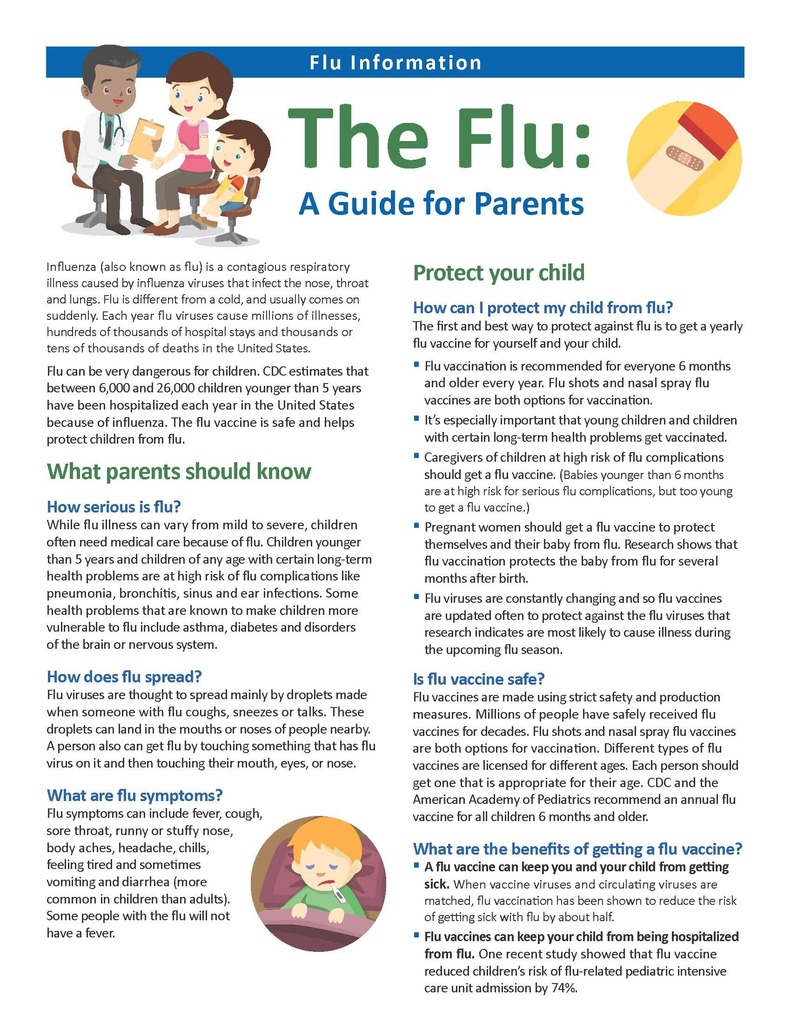 Flu Flyer Page 1