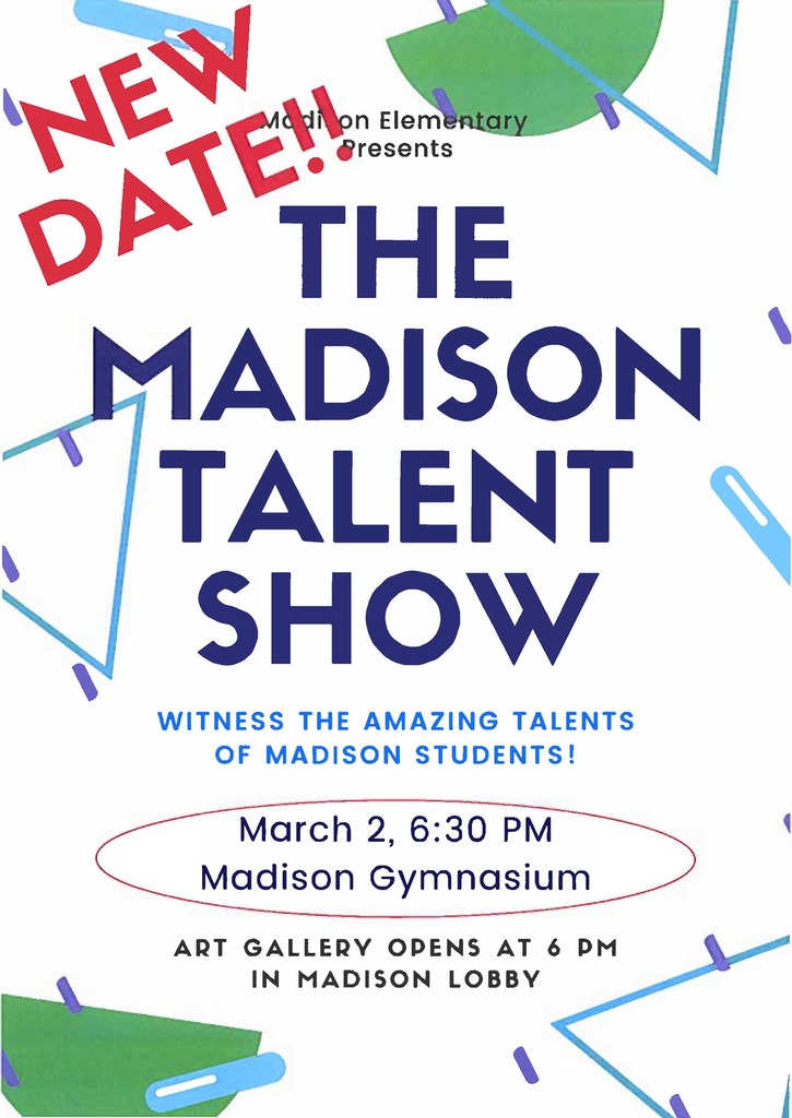 madison talent show flyer