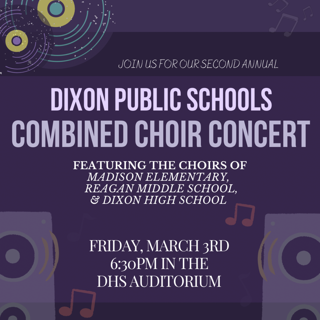Choir Concert flyer