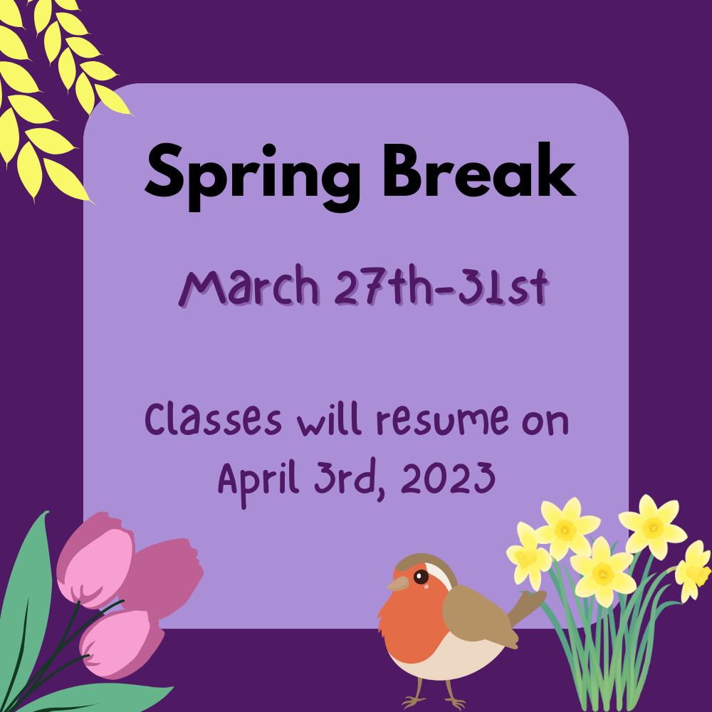 Spring Break graphic