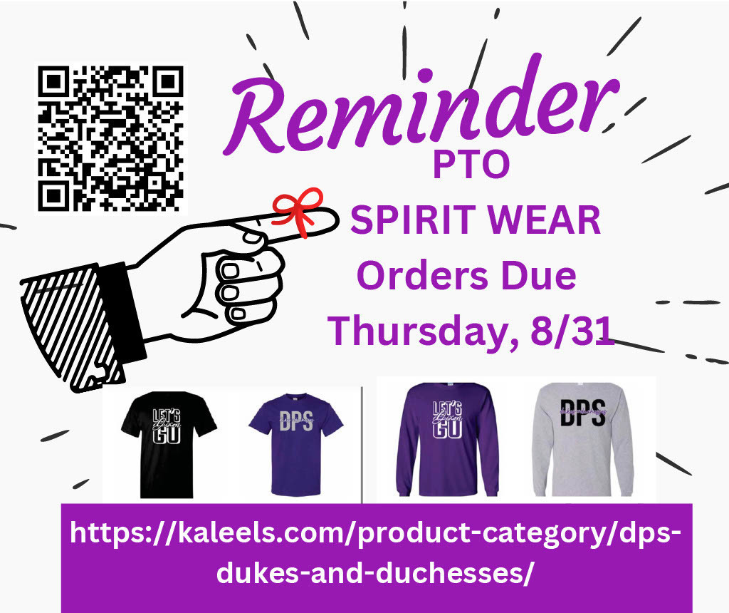 Flyer with DHS shirts