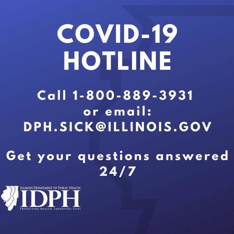 IDPH COVID-19 Hotline